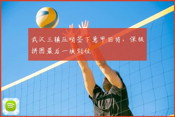 武汉三镇压哨签下意甲旧将，保级拼图最后一块到位