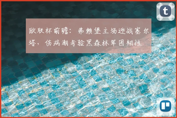 欧联杯前瞻：弗赖堡主场迎战塞尔塔，伤病潮考验黑森林军团韧性